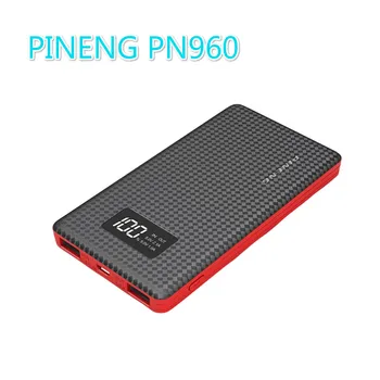 

external battery PINENG PN-960 Metal 6000mah Dual USB External Mobile Battery Charger Power Bank For phone power bank