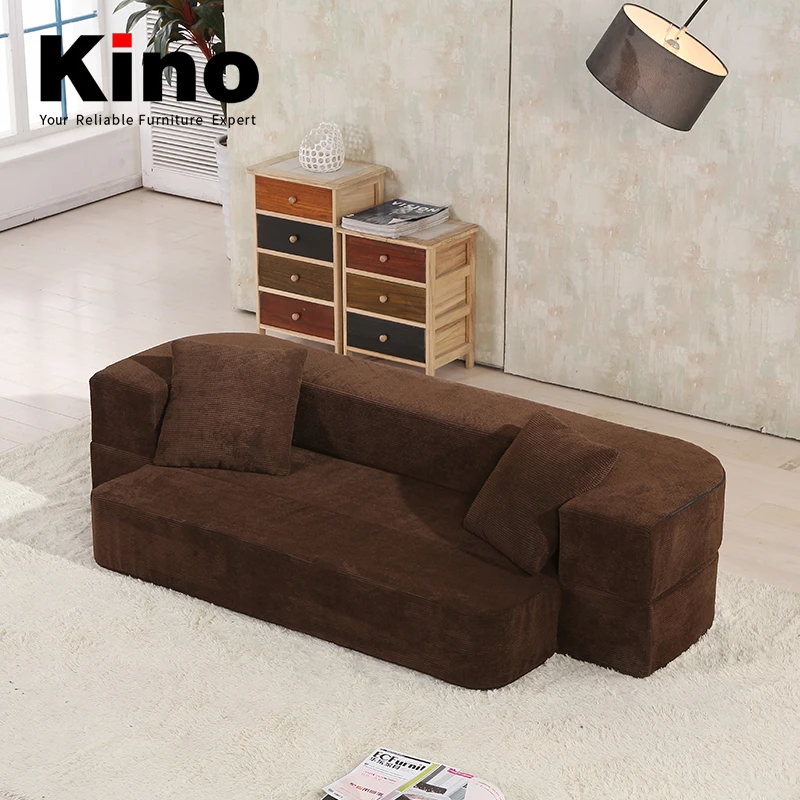 

Manufacturer Direct Sale Brown Linen Fabric Sofa Ground Safety Comfort