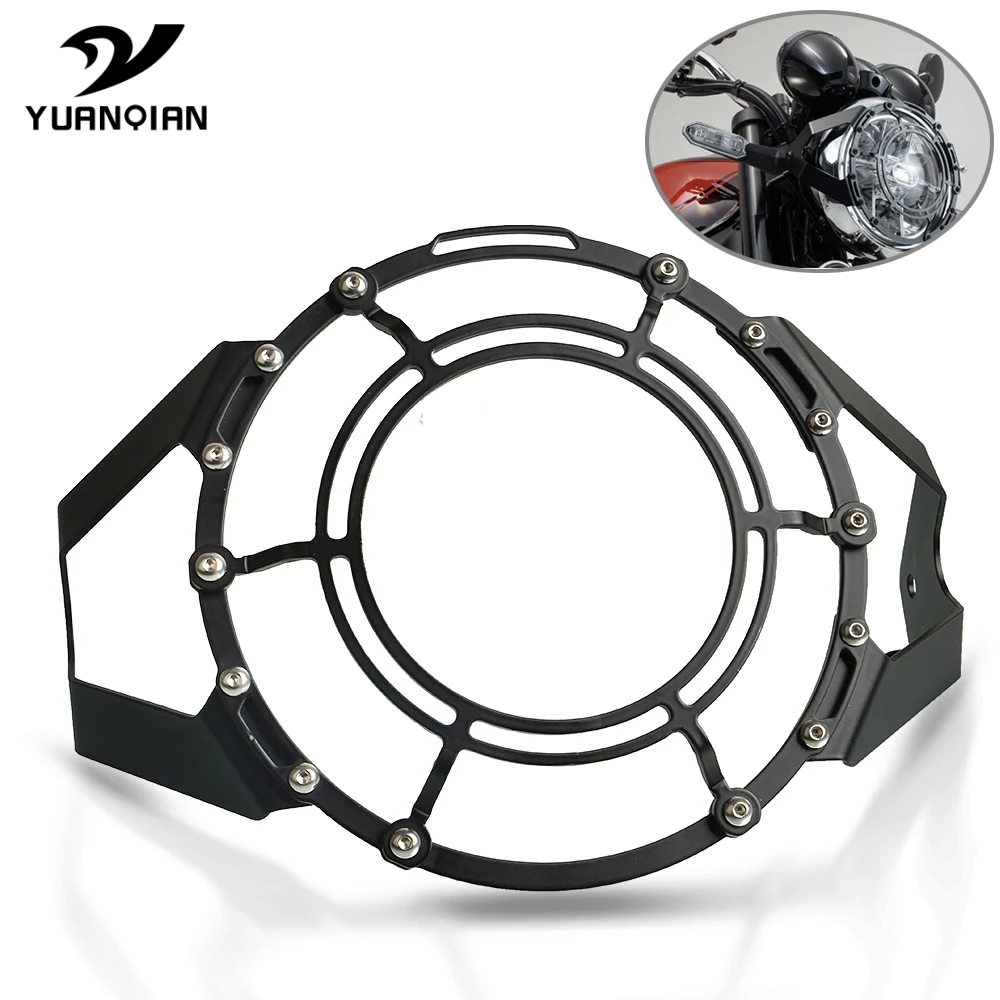 

For Kawasaki Z900RS 2017-2020 2018 2019 Motorcycle Accessories Front Motorcycle Headlight Grille Light Cover Protective Guard