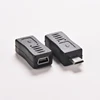 Adaptador convertidor de conector macho a Micro USB Mini adaptador hembra USB para teléfonos móviles MP3 ► Foto 2/6