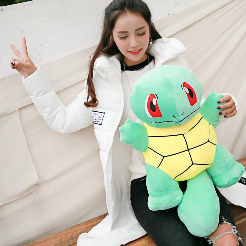 Explosion Model Pet Elf Jenny Turtle Little Fire Dragon Plush Toy Doll Pok�mon God Beast Ball Rag Doll Pillow Home Living Room B