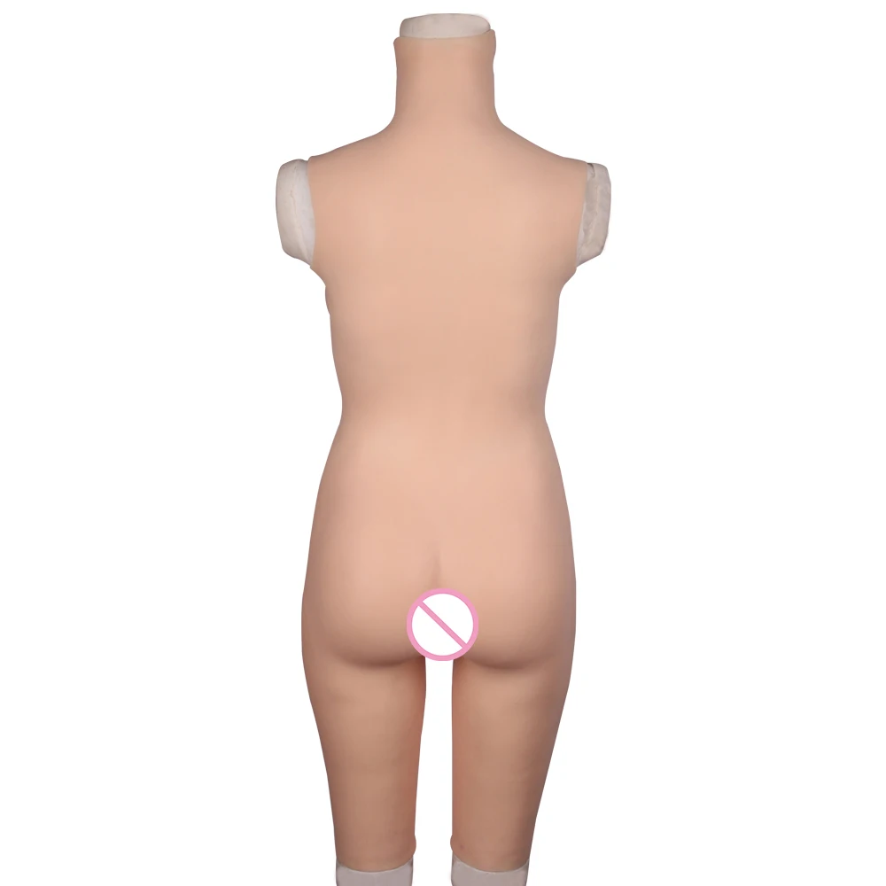 Tgirl D силиконовая чашка полный корпус грудь костюм для трансвеститов