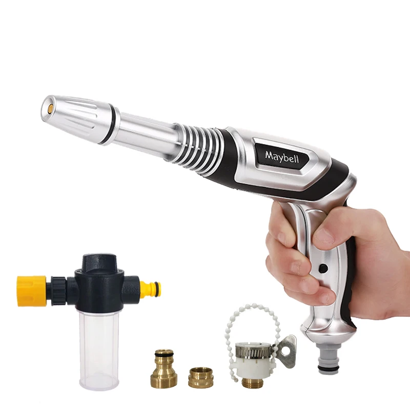 

New High-Pressure Spray Gun, Car Washer, Hose Nozzle, Spray Bottle, Gardening Watering Nozzle, Sprinkler, Cleaning Water Gun