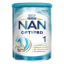 Молочная смесь NAN 1 Optipro с рождения 400 гр