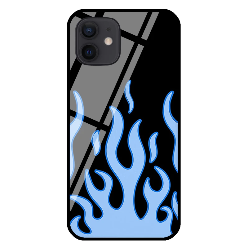 Flame Aesthetic Light Blue Flame Print Phone Cover For Iphone 11 12 13 Pro Max Xs X Xr 6s 7 8 Plus Se Tempered Glass Case Mobile Phone Cases Covers Aliexpress Flame Aesthetic Light Blue Flame Print Phone Cover For Iphone 11 12 13 Pro Max Xs X Xr 6s 7 8 Plus Se Tempered Glass Case Mobile Phone Cases Covers Aliexpress