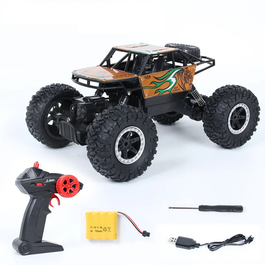 1/16 2,4 GHZ 4WD Радио пульт дистанционного управления автомобиль внедорожный RC автомобиль ATV багги гигантский грузовик carro de control remoto brinquedos# SH