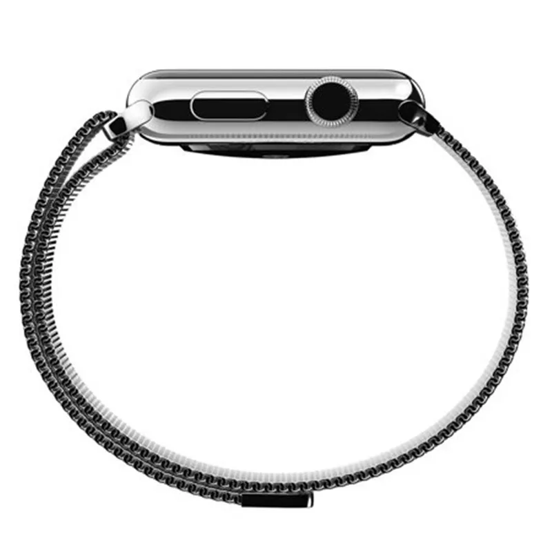 Миланская петля для Apple Watch 5 4 band 44 мм 40 мм ремешок iwatch 38mm42 мм браслет из нержавеющей стали Apple watch 3 2 1 аксессуар