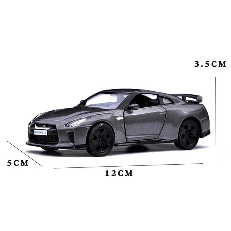 Высокопроизводительная модель 1:36 Sacle GTR R35 литые модели автомобилей в масштабе