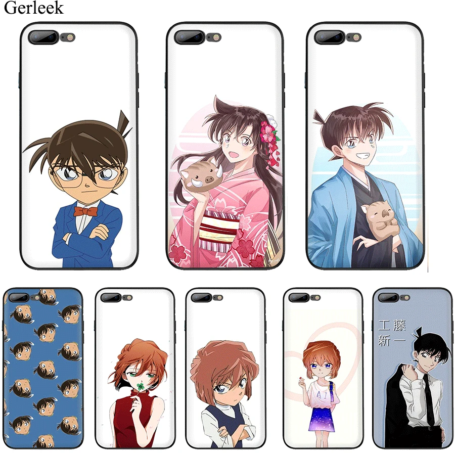 

Conan Phone Case Cover for iPhone 11 Pro X XS XR Max iPhone 7 8 6 6s Plus 5 5S SE Cute