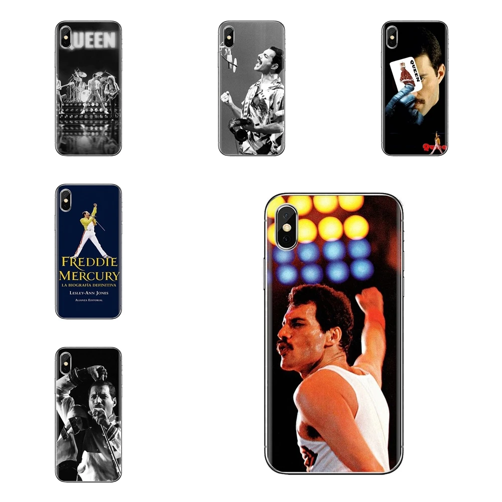 Freddie Mercury Queen band Transparent Soft Cases Covers For Huawei Mate Honor 4C 5C 5X 6X 7 7A 7C 8 9 10 8C 8X 20 Lite Pro |