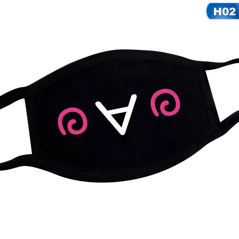 Креативная модная забавная маска человека, черный медведь, Пылезащитная маска для рта и лица, сохраняющая тепло, Солнцезащитная маска, дышащая мужская и женская