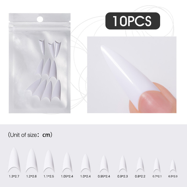 10PCS/LOT False Nail Color Artifical Fake Nails Art  All For Manicure Press On Nail Gel Tools Matt Gel Art Design