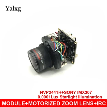 

1080P AHD/CVI/TVI/CVBS 4 In 1 Surveillance Camera Module Manual Focus Autofocus Lens 2MP Starlight Sony 307 Chip Module With OSD