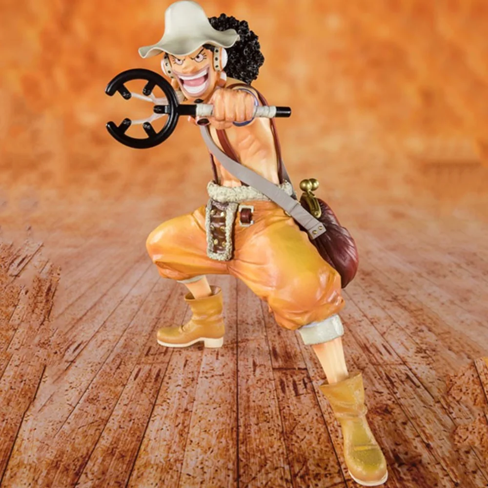 One Piece Usopp ZERO Anime 20th Anniversary Action Figures GOD Usopp Toys Sniper King Brinquedos Figma Luffy Model Juguetes Doll