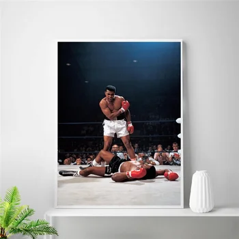 

Muhammad Ali Poster Art silk Poster Room Decor (No Frame)