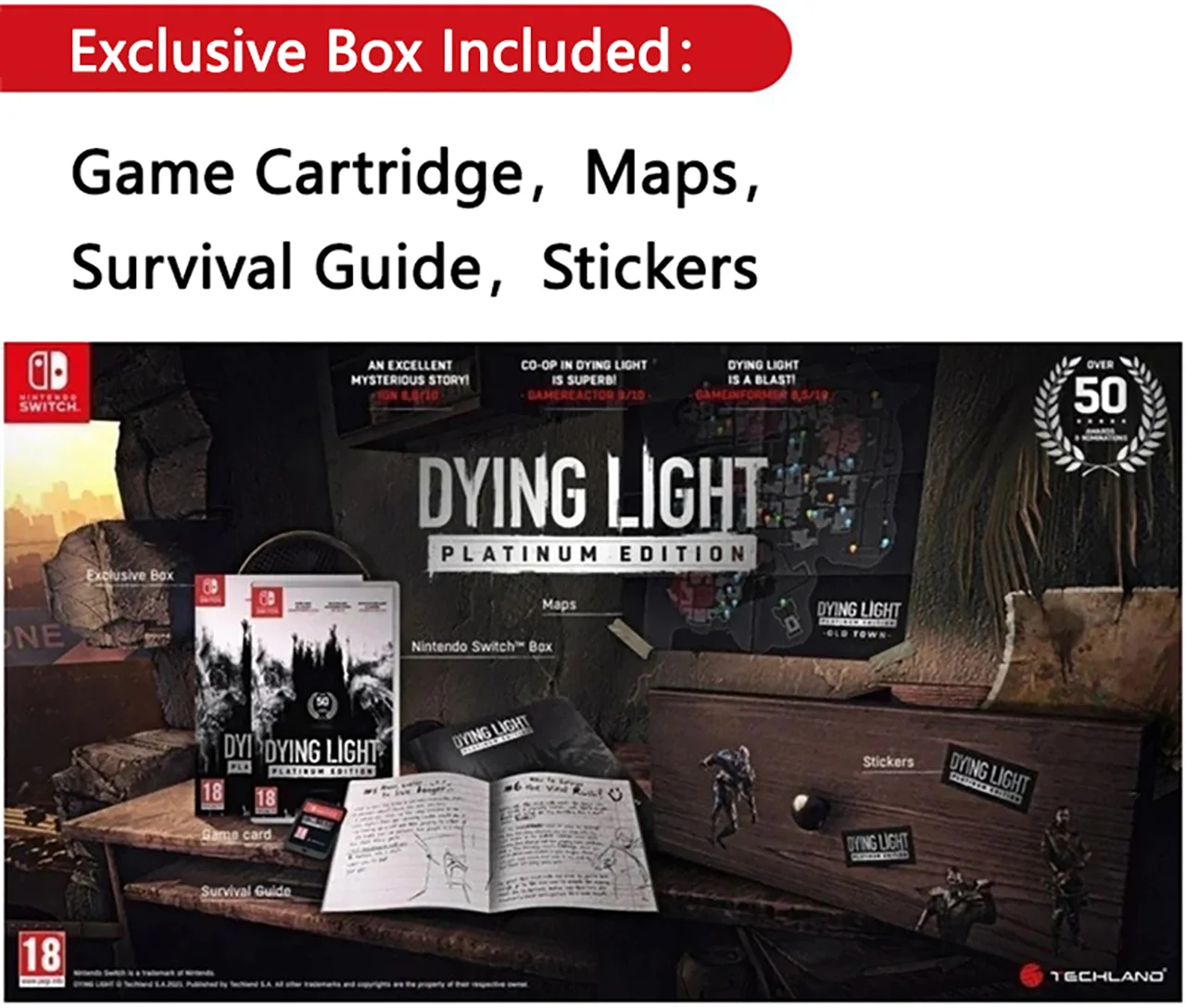 Jogo Nintendo Switch Dying Light (Platinum Edition)