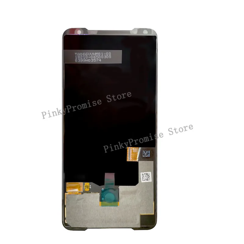 Для 6,5" ASUS ROG Phone 2 Phone2 PhoneⅡ ZS660KL AMOLED ЖК-дисплей+ сенсорная панель дигитайзер сборка ремонт