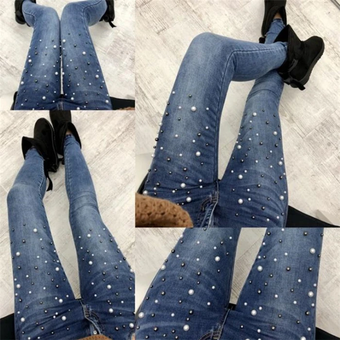 Весна стиль джинсы Slim Fit AliExpress EBay