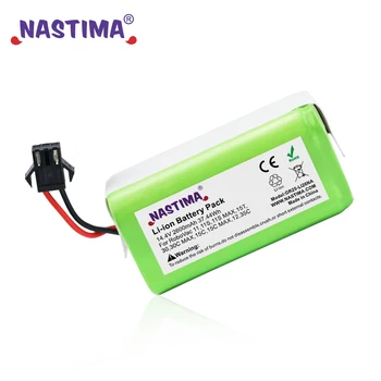 

Nastima Li-ion battery 14.4V 2600mAh for CONGA EXCELLENCE 990 Ecovacs Deebot N79 N79S DN622, Eufy Robovac 11 11S 12 15C 15S 35C