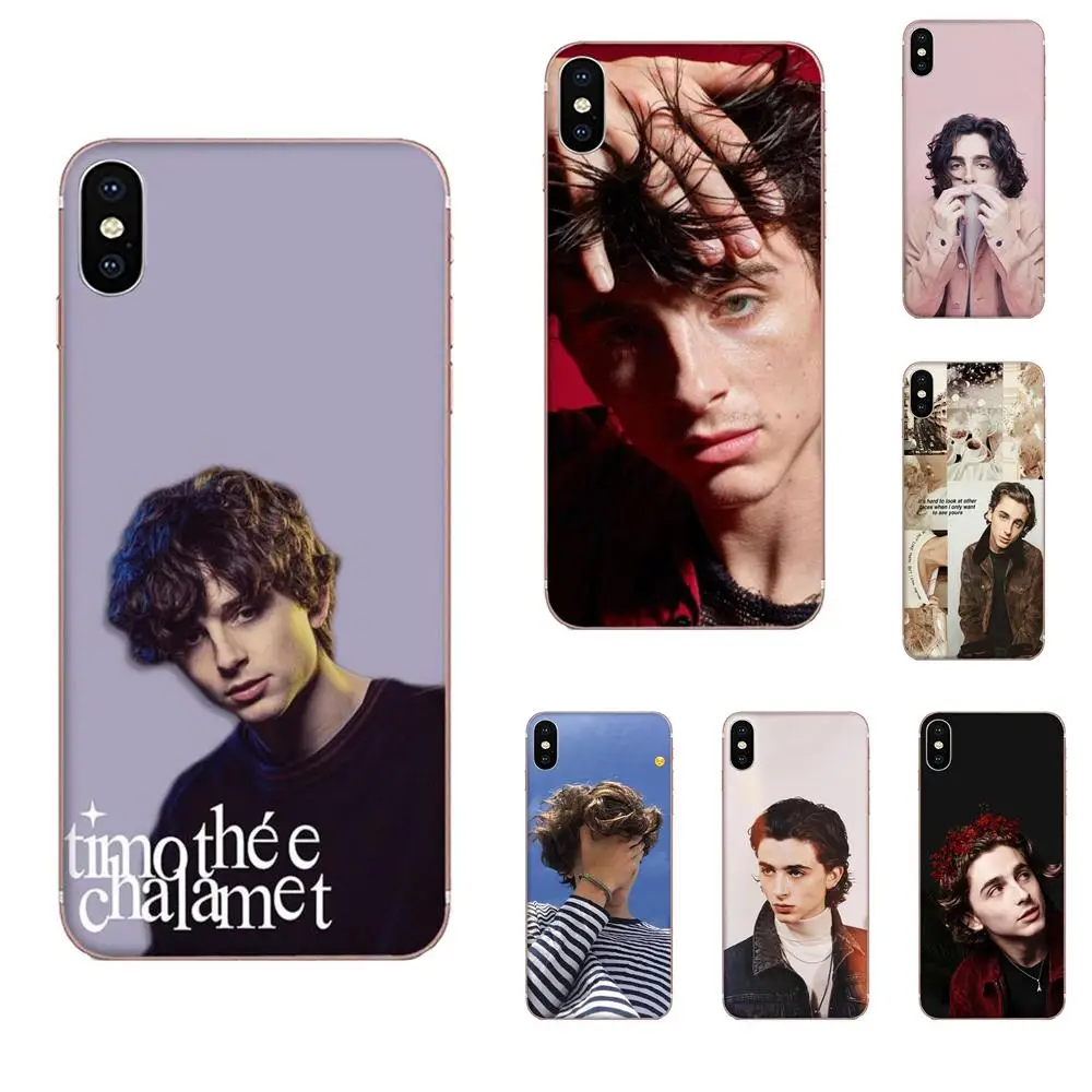 Роскошные чехлы для телефонов Timothee Chalamet Apple iPhone 4 4S 5 5C 5S SE 6 6S 7 8 11 Plus Pro X XS Max