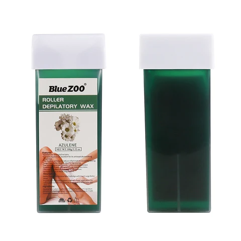 Natural Depilatory Beeswax Strips Hot Wax Machine Dedicated Beeswax Green Tea Aloe Extract Gently Hair Removal Wax TSLM2