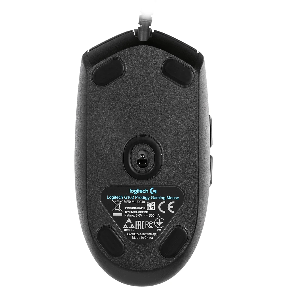 Мышь LOGITECH G102 Prodigy, проводная, USB, черный