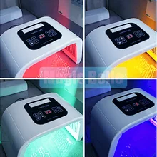 Профессиональный 4-цветная Омега устройство фотодинамической терапии для светильник терапии мобильный Омега светодиодный Смягчающая маска для ухода за кожей с управление по санитарному надзору за качеством пищевых продуктов и медикаментов