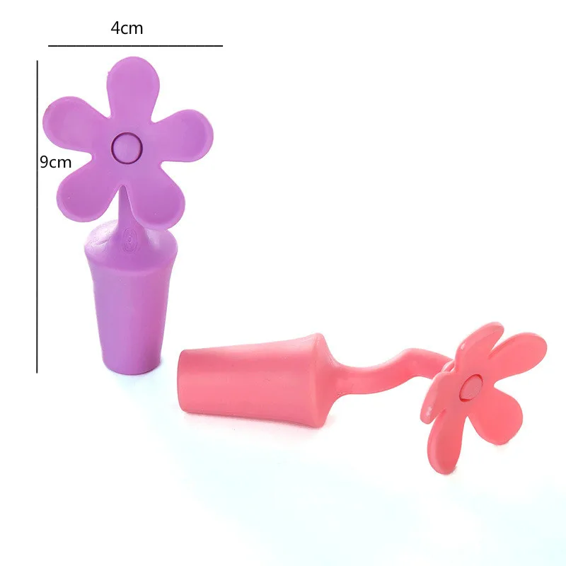 1Pcs Bottle Stopper Bottle Caps Wine Stopper Family Bar Preservation Tools Silicone Creative Design Safe And Healthy C1189 b
