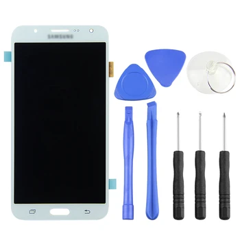 

100% Tested Super AMOLED J700F LCDS For Samsung Galaxy J7 2015 J700 J700F J700H J700M LCD Display Touch Screen Assembly