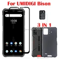 HGJTF Custodia per Umidigi Bison 2 (6.50), 2 Pezzi Ultra Sottile