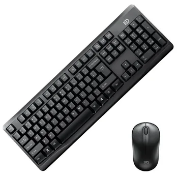 

Fuld G 9100c Upgraded 2.4G Wireless Keyboard and Mouse Set Desktop Laptop Smart Television