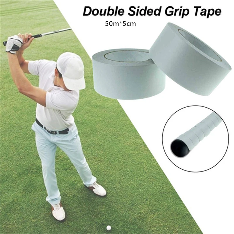 

1Pc Professional Double Sided Golf Grip Tape Club Golf Rod Protective Adhesion Strips