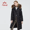 Astrid 2022 New Winter Women's coat women long warm parka fashion black Jacket with fox fur hood pocket female clothing ZR-7266 ► Photo 2/6