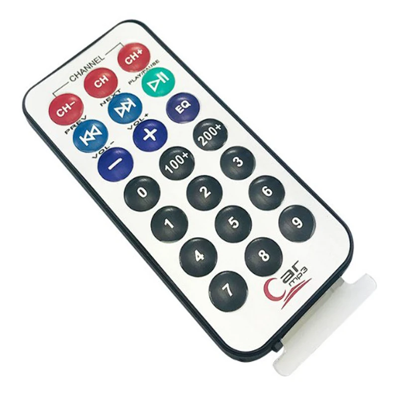 5 шт./лот YZY004 BCD004 MCU 51 MP3 пульт дистанционного управления инфракрасный 21-кнопочный |