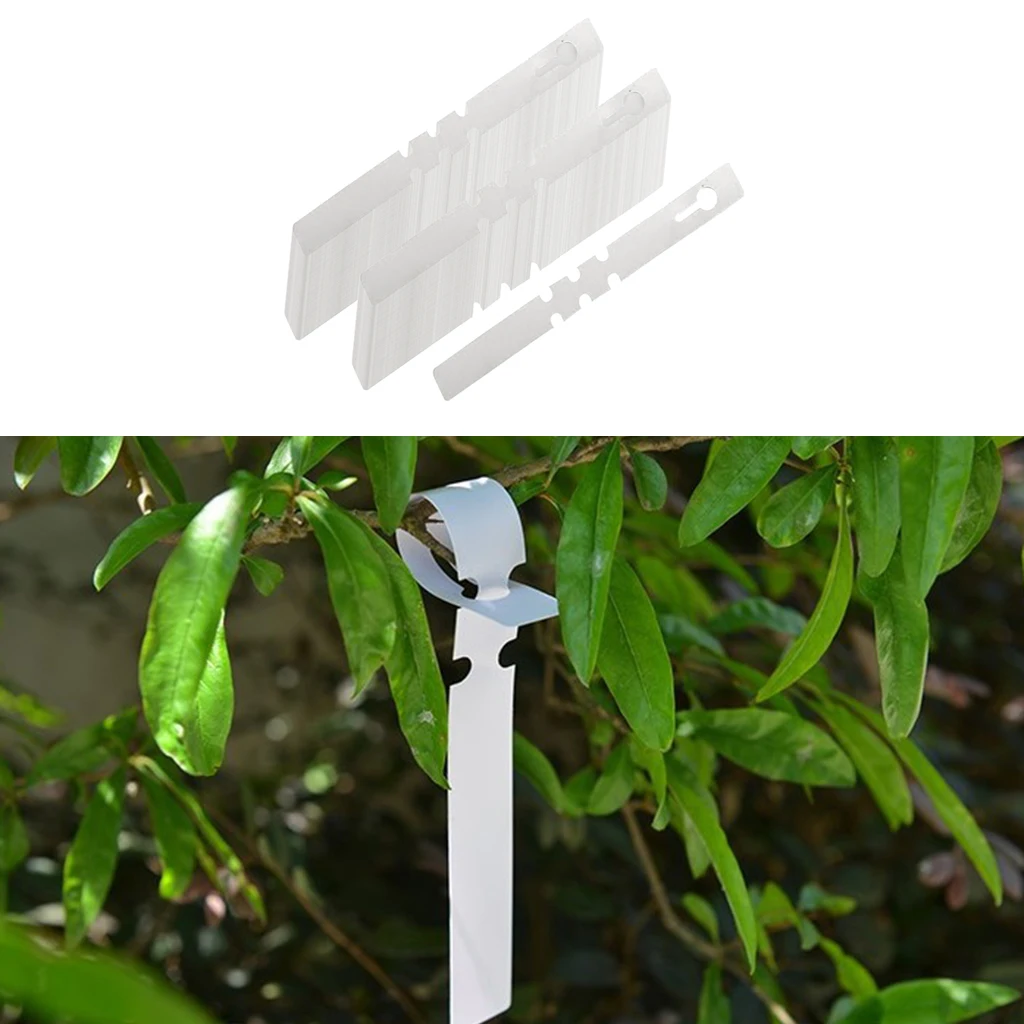 100 Pcs Tree Labels Tags Seeding Flower Plant ing Tags Waterproof Garden Markers Writing Surface