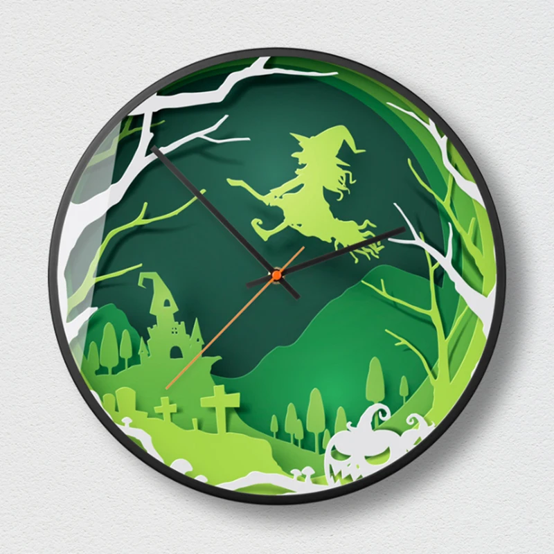 Часы металлические настенные в скандинавском стиле 12 дюймов|Настенные часы| |