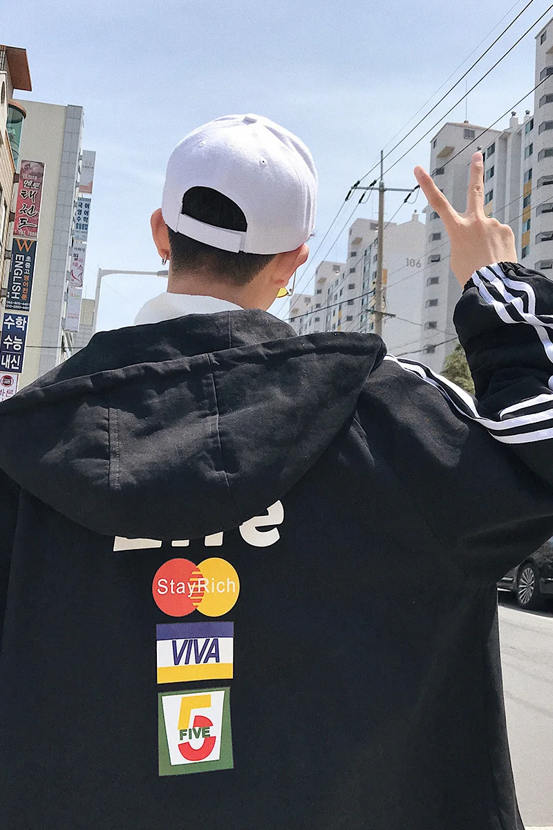 Свободное пальто осенние куртки странные вещи уличная Harajuku Хип Хоп вечерние теплая одежда ветровка Jogger Youth School