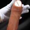 7in Realistic Penis for Women Huge Suction Cup Dildo Female Masturbator Foreskin Move Big Dick Adult Sex Toys Anal Stimulation 1