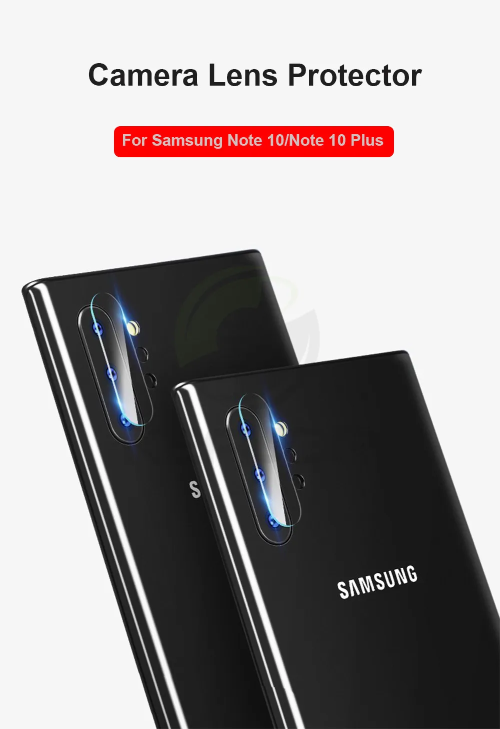 2 шт., закаленное стекло для samsung Galaxy Note 10 Plus, Защитное стекло для камеры, объектив для телефона, Защитная пленка для экрана samsung Note 10