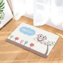 Высококачественный фланелевый матовый коврик для пола популярный дверной ковер домашний коврик тряпичный коврик для ванной домашний Декор коврик#4JY29