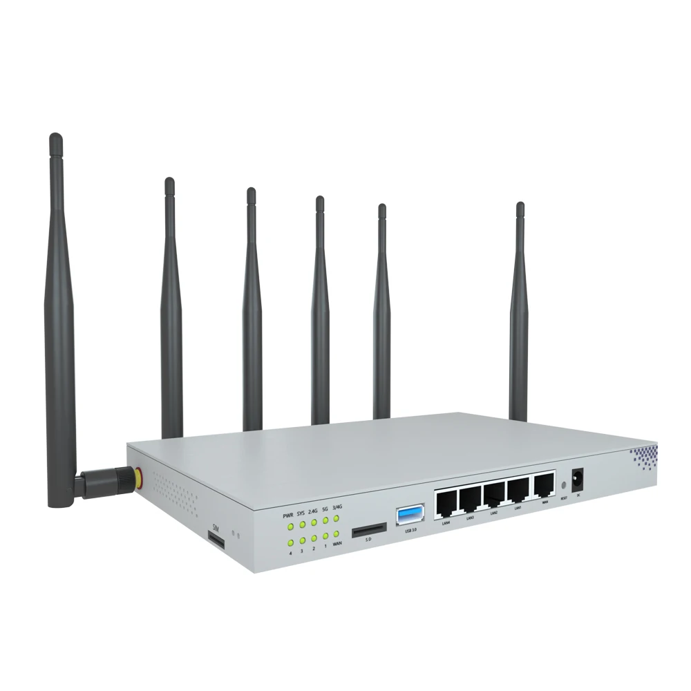 ZBT 4G LTE роутер WG3526 двухdand Gigabit Openwrt беспроводной WiFi со слотом для SIM карты Сеть 3G