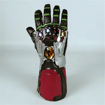 

Avengers 4 Endgame Iron Man Infinity Gauntlet Hulk Cosplay Arm Thanos Latex Gloves Arms Mask Marvel Superhero Weapon Party Props