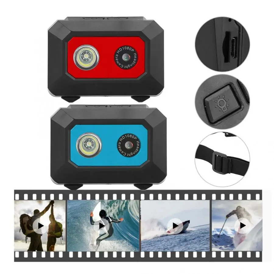 Аксессуары для камеры Super HD 1080P DV Спортивная камера с креплением на голову экшн видеокамера DVR рекордер экшн-камера аксессуары