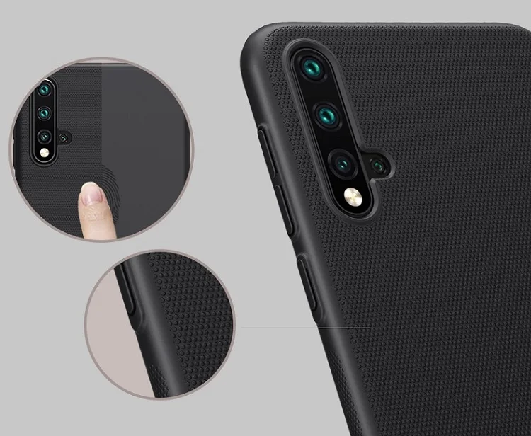 Чехол для huawei Nova 5 6,39 NILLKIN Матовый Жесткий чехол-накладка для huawei Nova 5 Pro Nova 5i Подарочный держатель для телефона