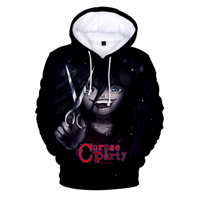 CORPSE PARTY BLOOD DRIVE 3D THEMED HOODIE (10 VARIAN)