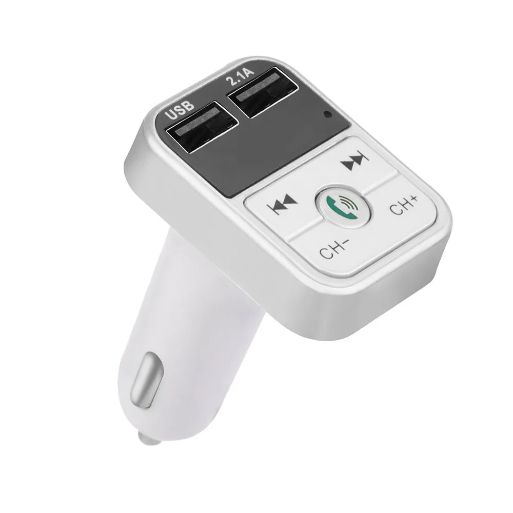 Автомобильный Bluetooth 4,1, fm-передатчик, модулятор, комплект, громкая связь, беспроводной светодиодный MP3 плеер, 2 USB зарядного устройства, быстрое зарядное устройство с tf-картой# PY10