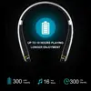 Bluetooth Headphones Wireless Neckband Headset Retractable Earbuds Noise Cancelling Stereo Earphones for Workout Running Driving 3