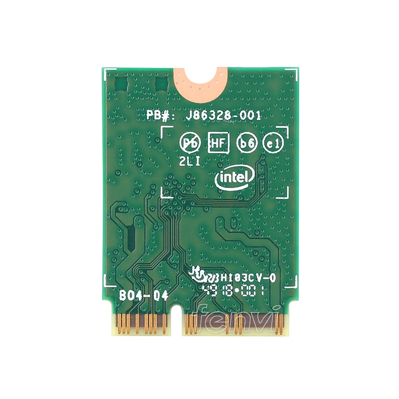 2 4 Гбит/с двухдиапазонный Wi Fi 6 AX201 беспроводной адаптер Bluetooth 5 0 для Intel AX201NGW NGFF Key E