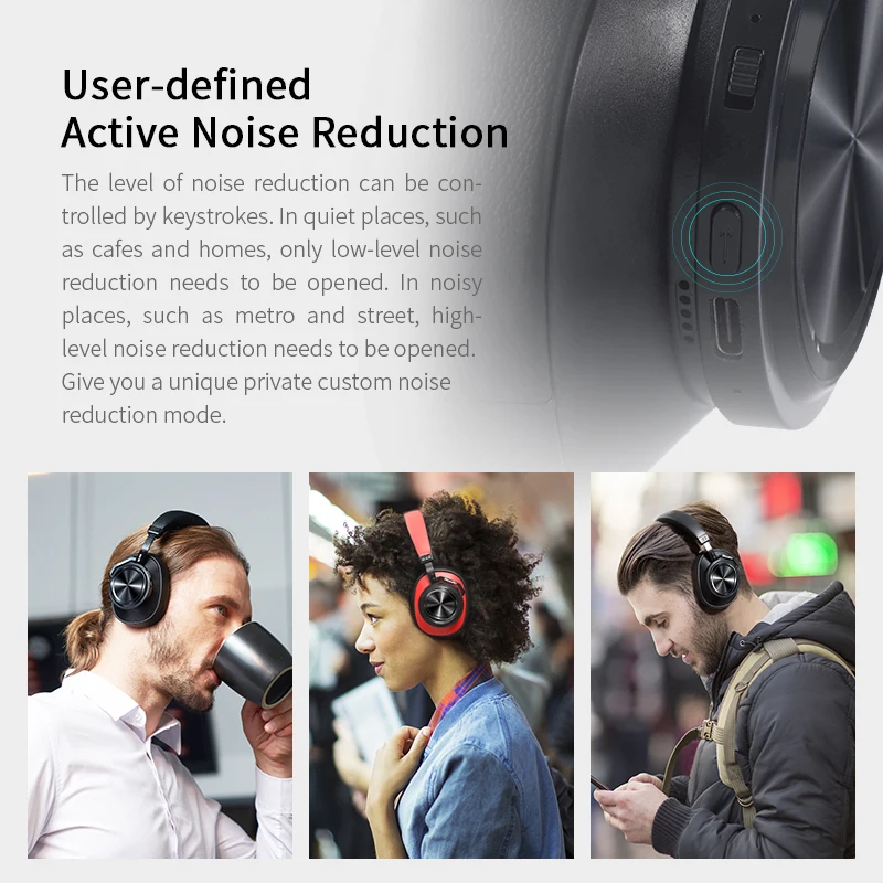 Bluedio T7 Bluetooth наушники с активным шумоподавлением Беспроводная гарнитура распознавание лица пользовательское определение для iphone xiaomi huawei