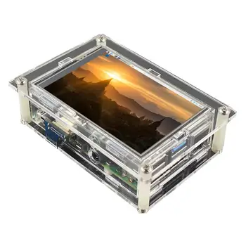 

3.5inch Touch HDMI Display Screen For Raspberry Pi 4with Acrylic Case
